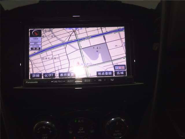 Japanese navigation system fitted to the Mazda RX-8 Spirit R