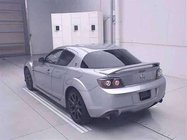 Mazda RX-8 Spirit R rear view at the Japanese auction